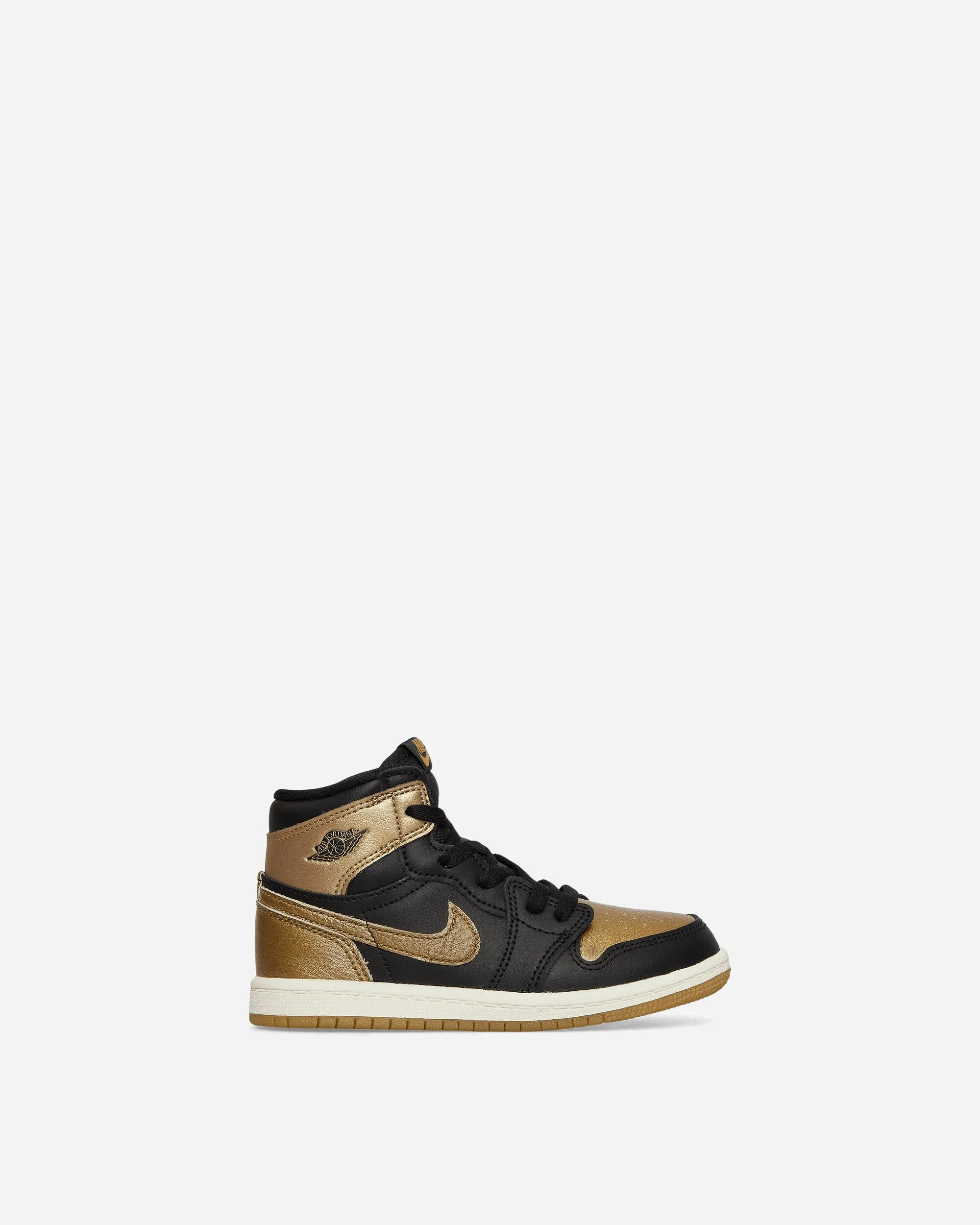Air Jordan 1 Retro High OG (TD) Sneakers Black / Gold City Bright