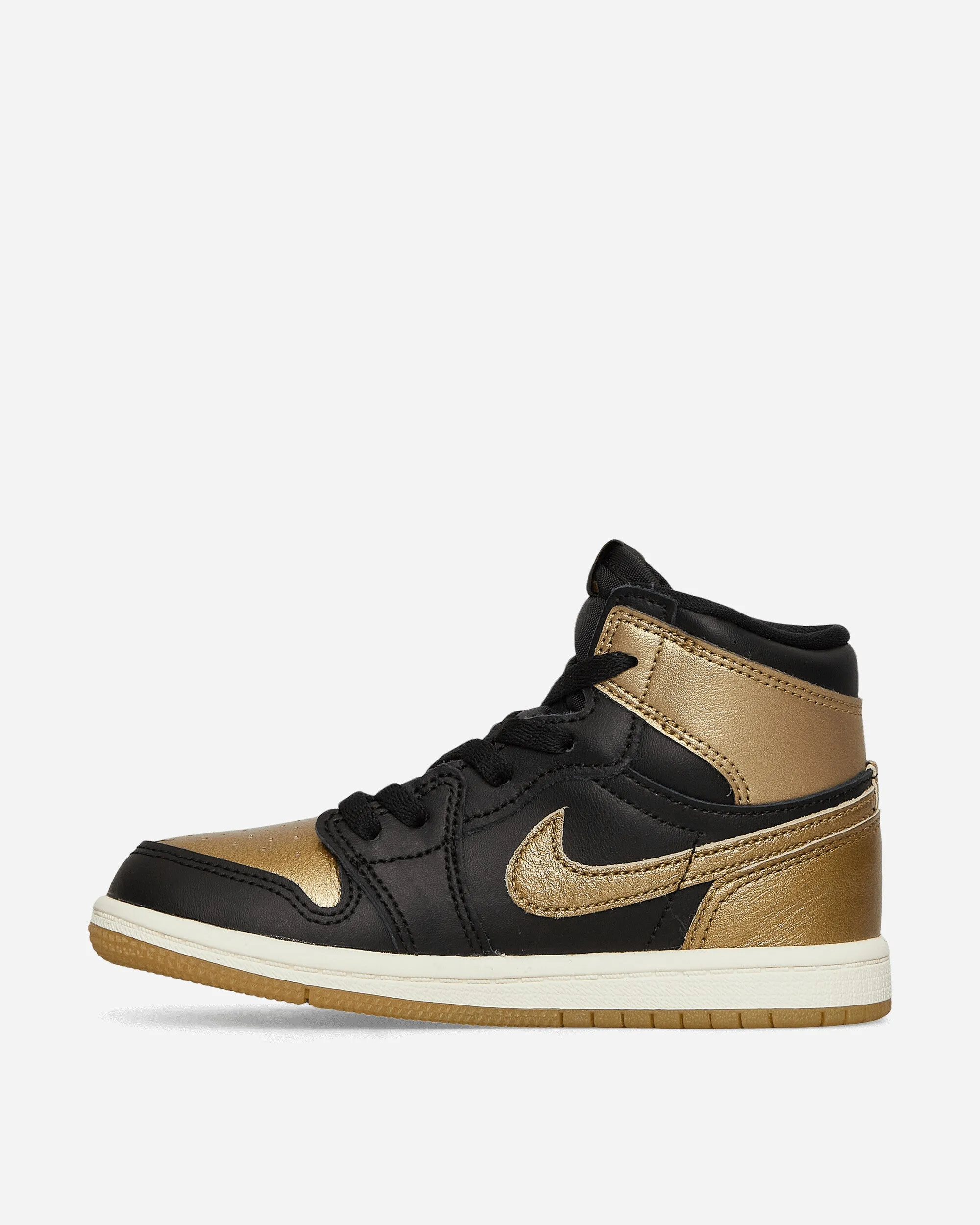 Air Jordan 1 Retro High OG (TD) Sneakers Black / Gold Bright tone