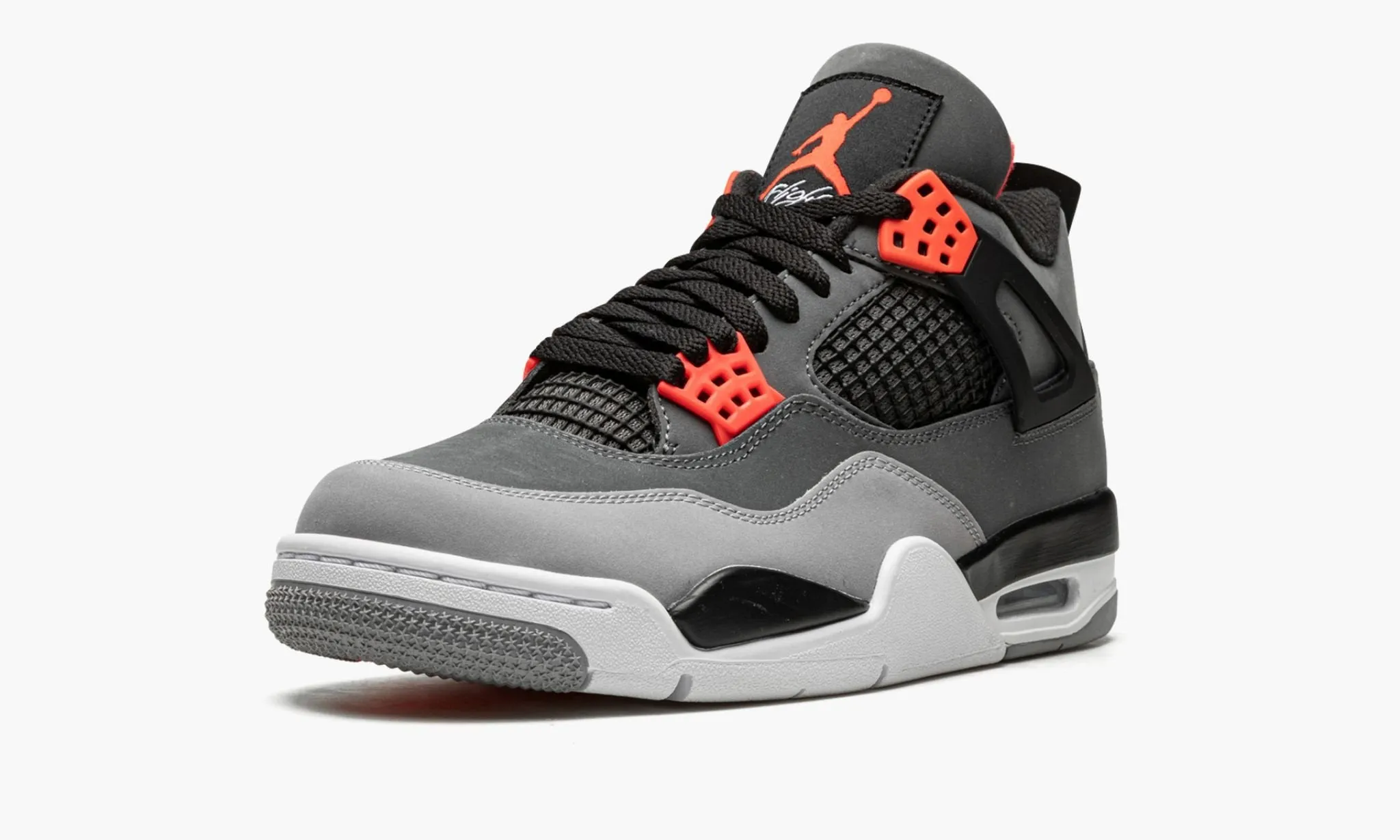 Child Run Chic Style Jordan 4 Retro "Infrared"