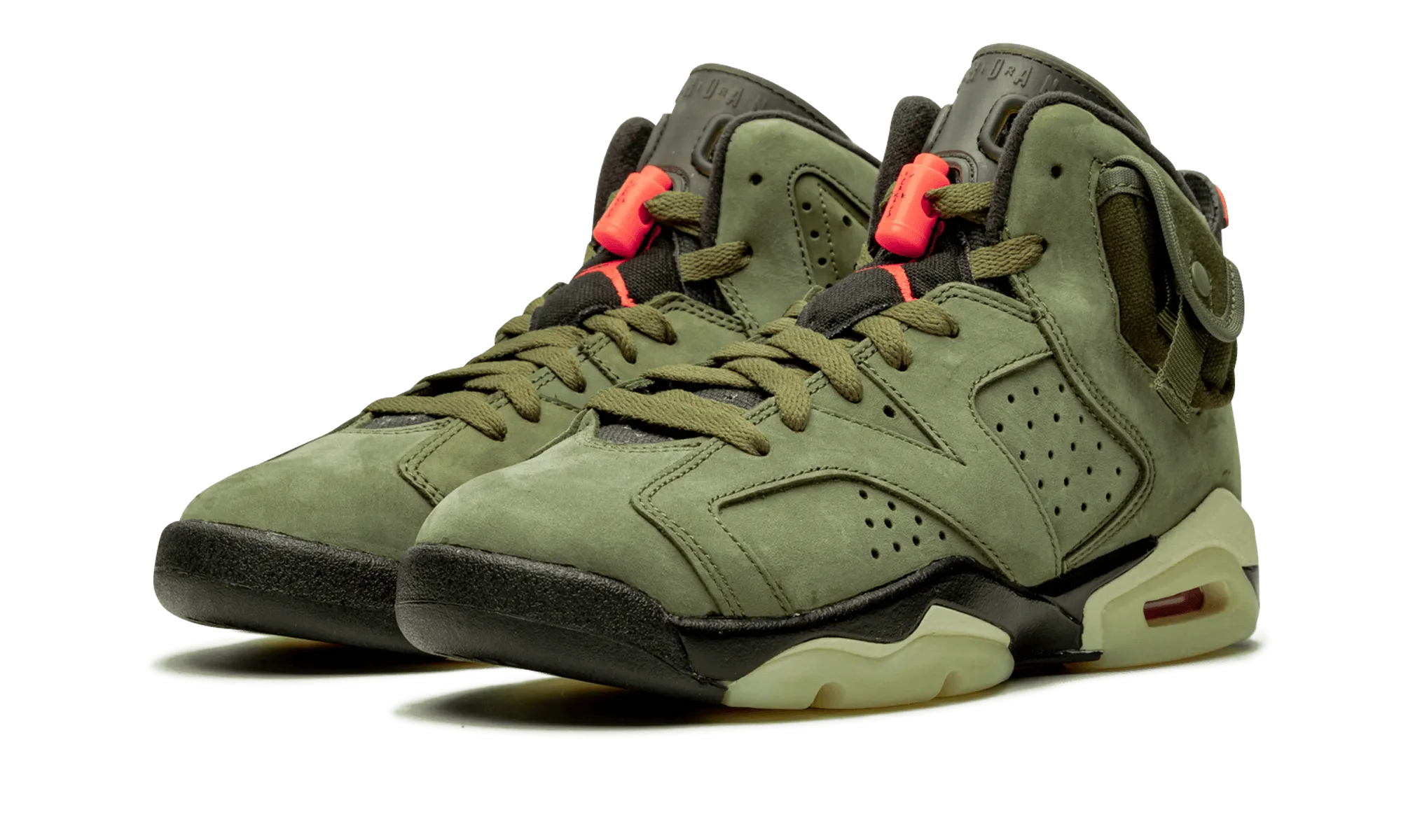 Fashionable Jordan 6 Retro "Travis Scott" Grade School