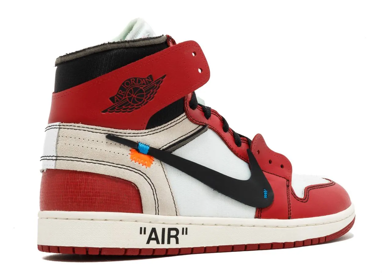 Loose Fit Path Walk Air Jordan 1 Retro High Off-White Chicago