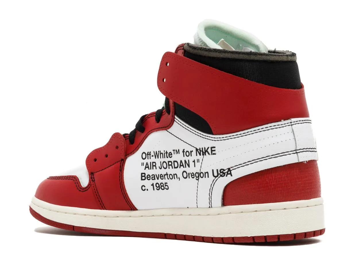 Air Jordan 1 Retro High Off-White Chicago Comfort Guarantee