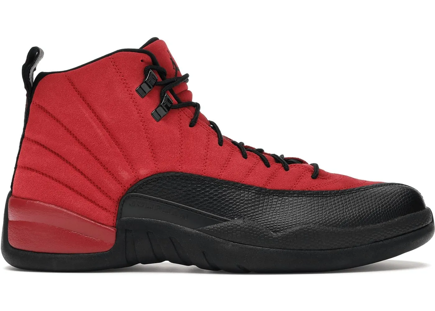Jordan 12 Retro Reverse Flu Game Narrow heel Wind Hike