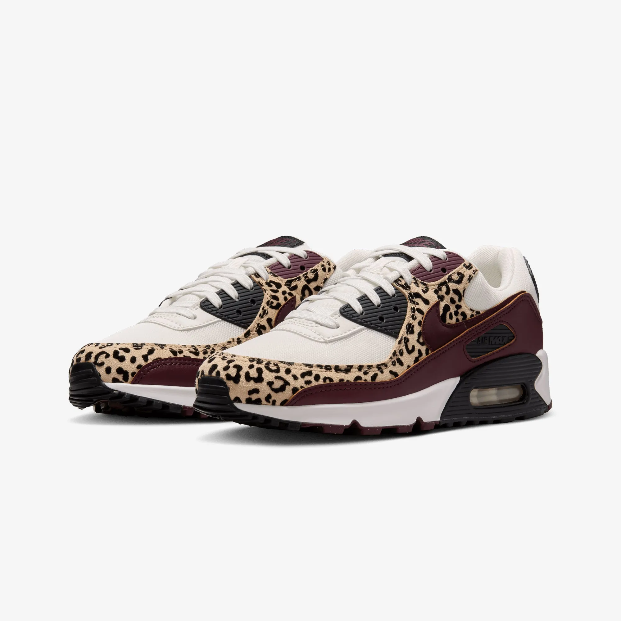 Nike | AIR MAX 90 { SAIL/BURGUNDY CRUSH-BLACK Show Stage