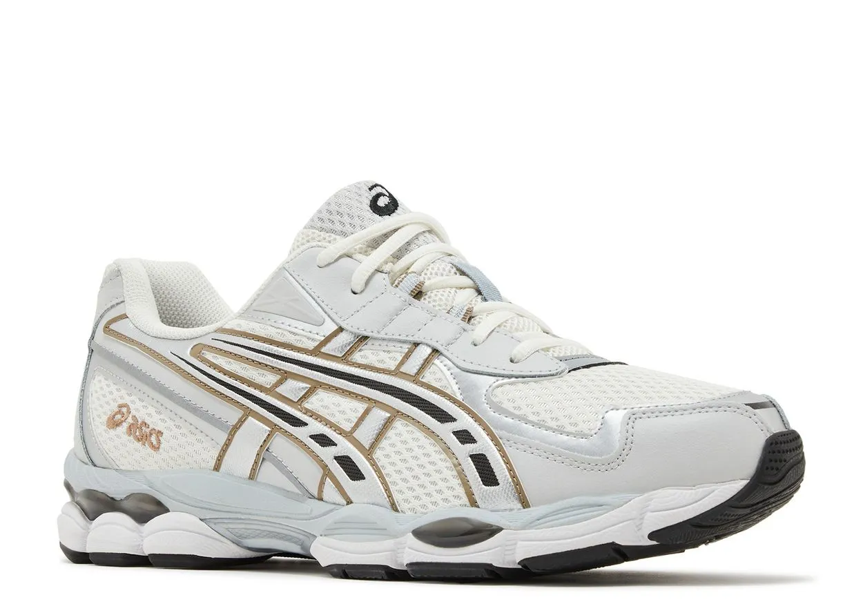 Asics Gel-NYC 2055 Cream Pure Silver Extended Width Options