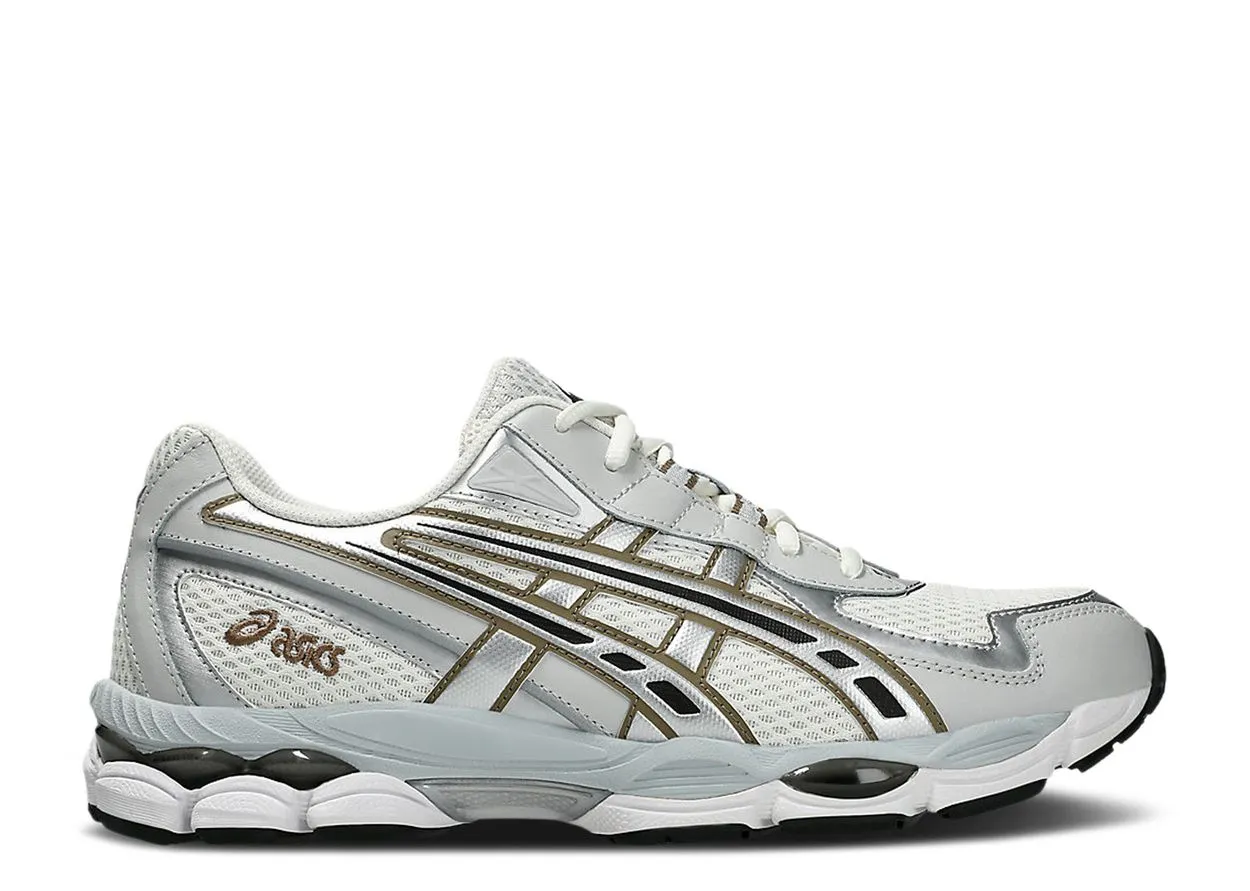 Tennis Court Anti Pressure Insole Asics Gel-NYC 2055 Cream Pure Silver