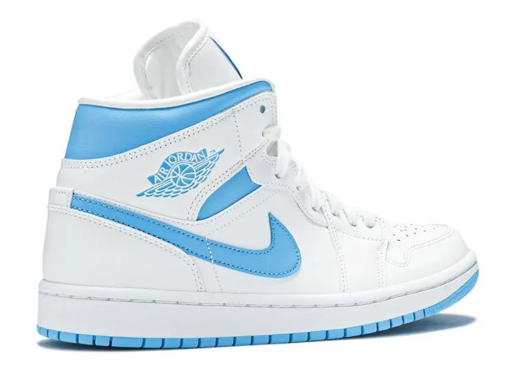 Vegan Material Air Jordan 1 Mid UNC