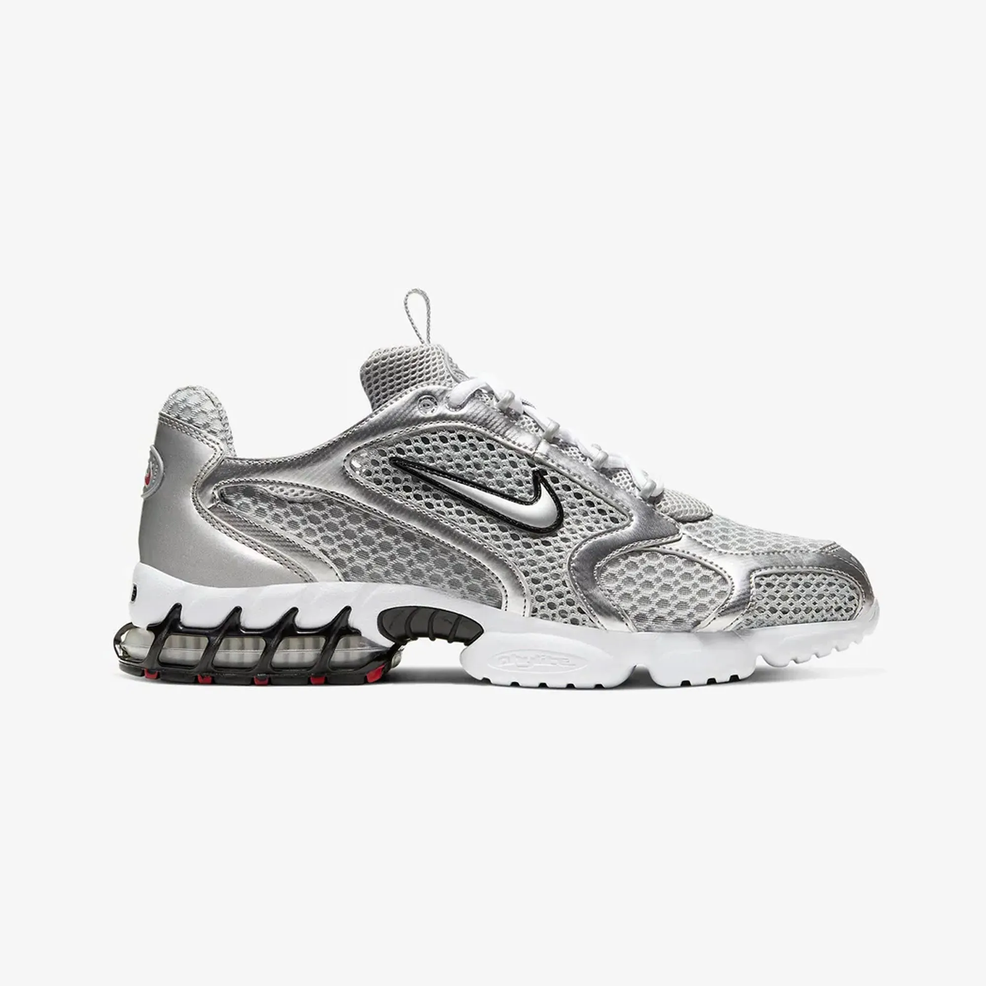NIKE | AIR ZOOM SPIRIDON CAGE 2 { LT SMOKE GREY/METALLIC SILVER Energy Walk