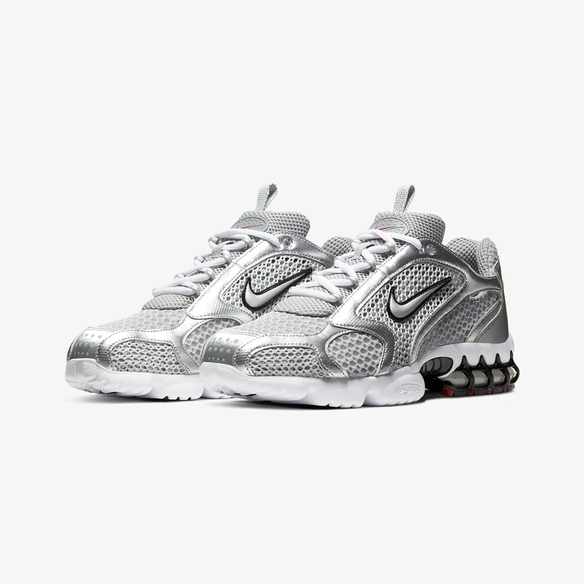 Adjustable Straps Sun Guard NIKE | AIR ZOOM SPIRIDON CAGE 2 { LT SMOKE GREY/METALLIC SILVER