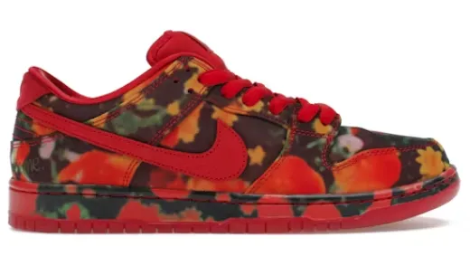 Cushion Feel Nike SB Dunk Low The Wizard of Oz Poppy Field