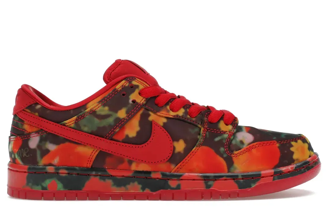 Boat shoes Comfy Wear Nike SB Dunk Low The Wizard of Oz Poppy Field