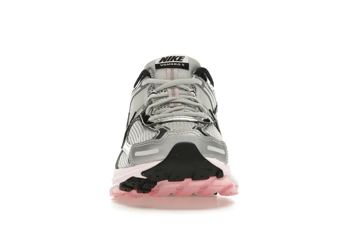 Racing performance running in a beam bridge area shoes Nike Zoom Vomero 5 Photon Dust Pink Foam (Women's)