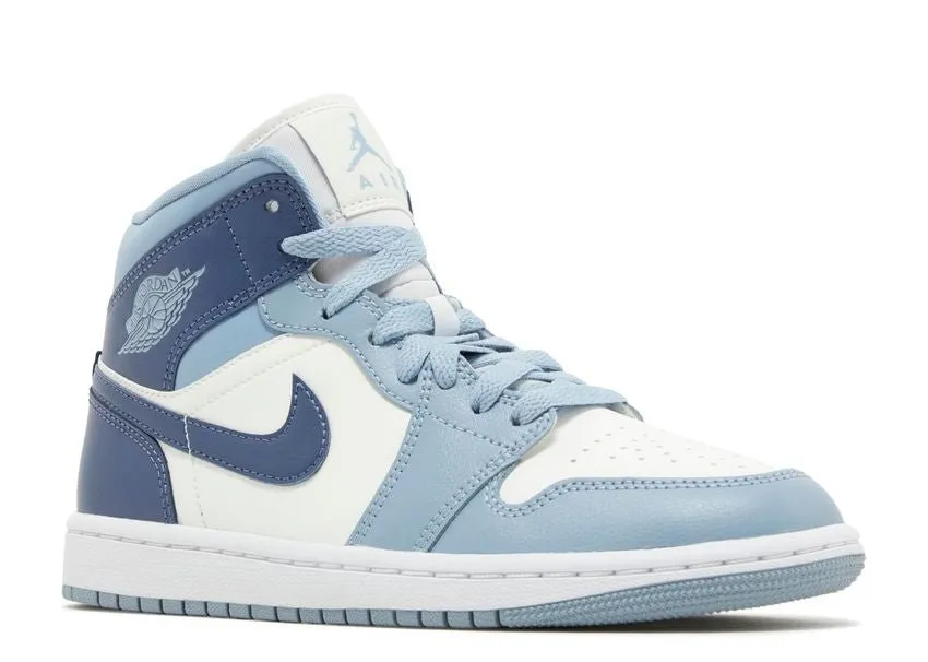Air Jordan 1 Mid Diffused Blue Anti microbial Fashionable Comfort