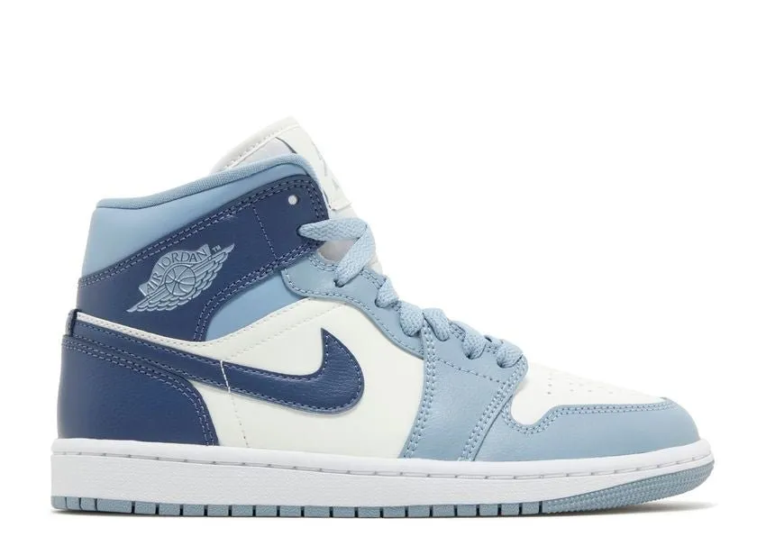 Modern Touch Air Jordan 1 Mid Diffused Blue