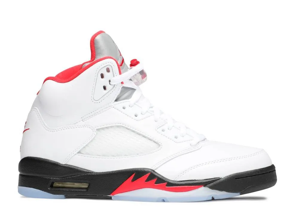 Air Jordan 5 Fire Red Freedom Steps Floral Pop