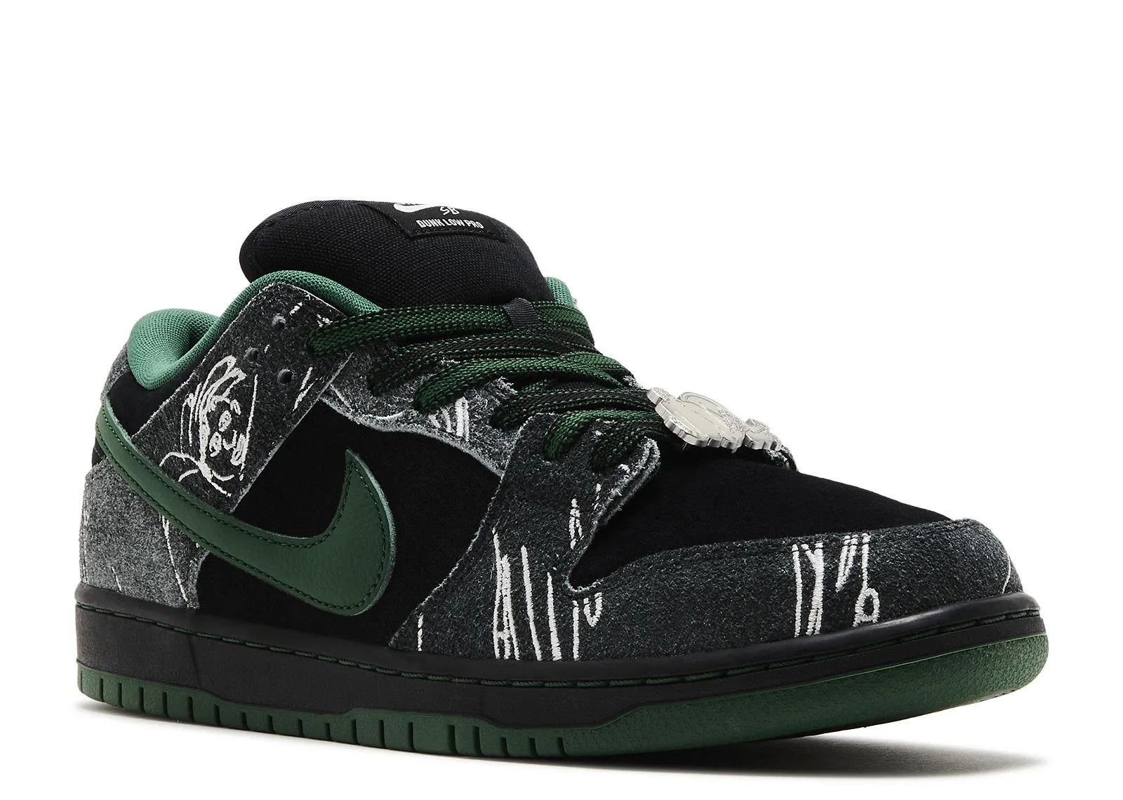 Nike SB Dunk Low There Skateboards Lace Free