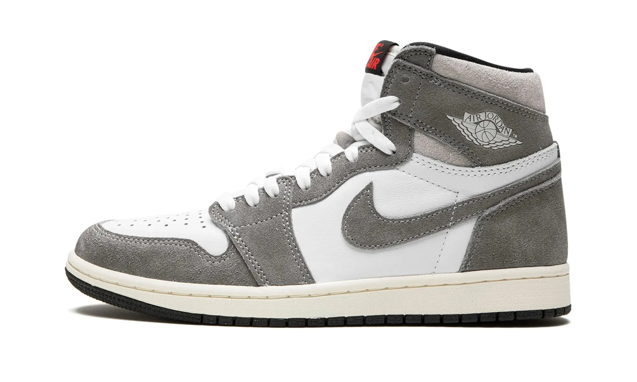 Solid design Air Jordan 1 High Washed Black