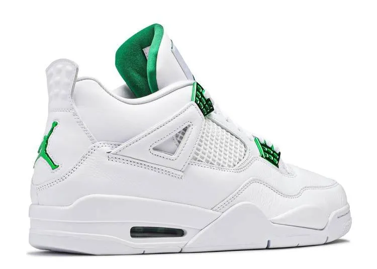 City Escape SlipOn Air Jordan 4 Retro Metallic Green
