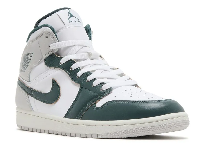 Air Jordan 1 Mid SE Oxidized Green music fest Flex support
