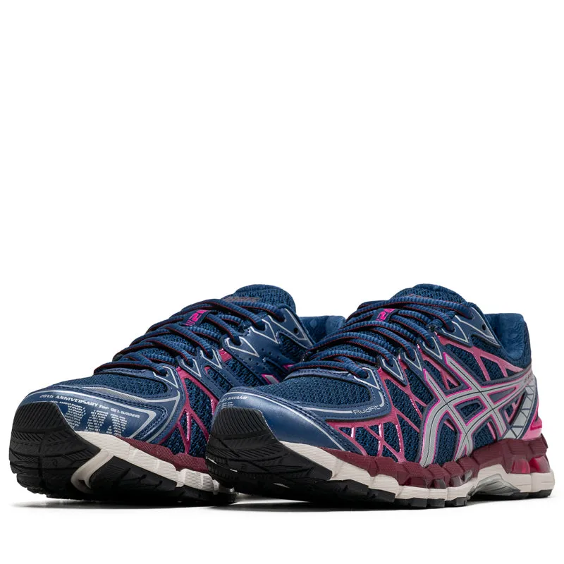 Asics Gel-Kayano 20 - Independence Blue/Pure Silver Elegant Mood Comfort collar
