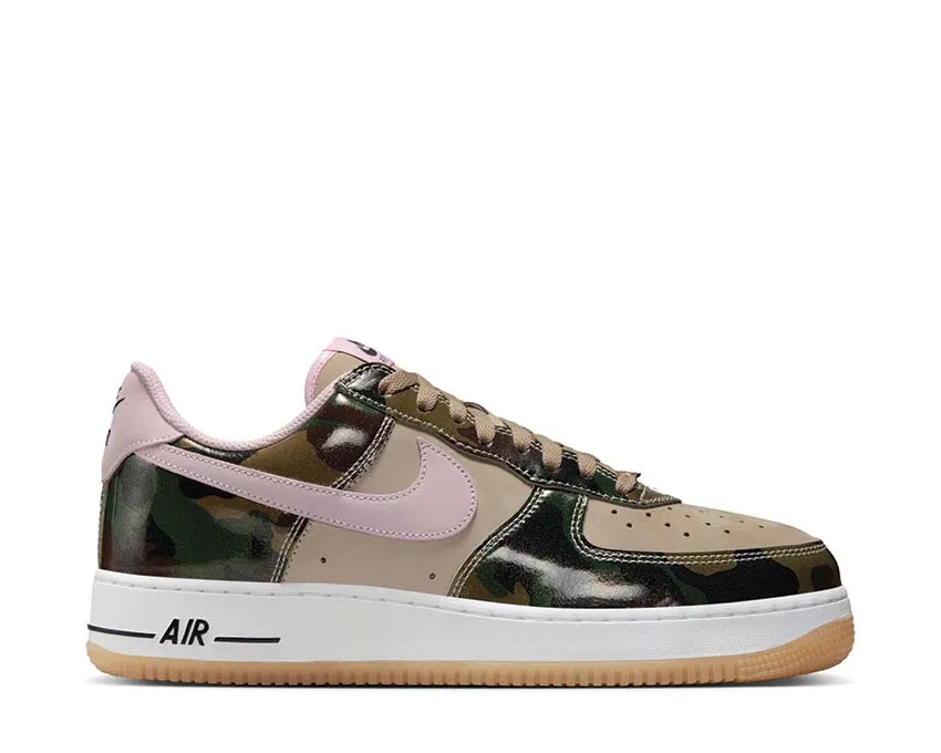 Chic Accent Canvas Upper Nike Air Force 1 Low Retro "Patent Camo"