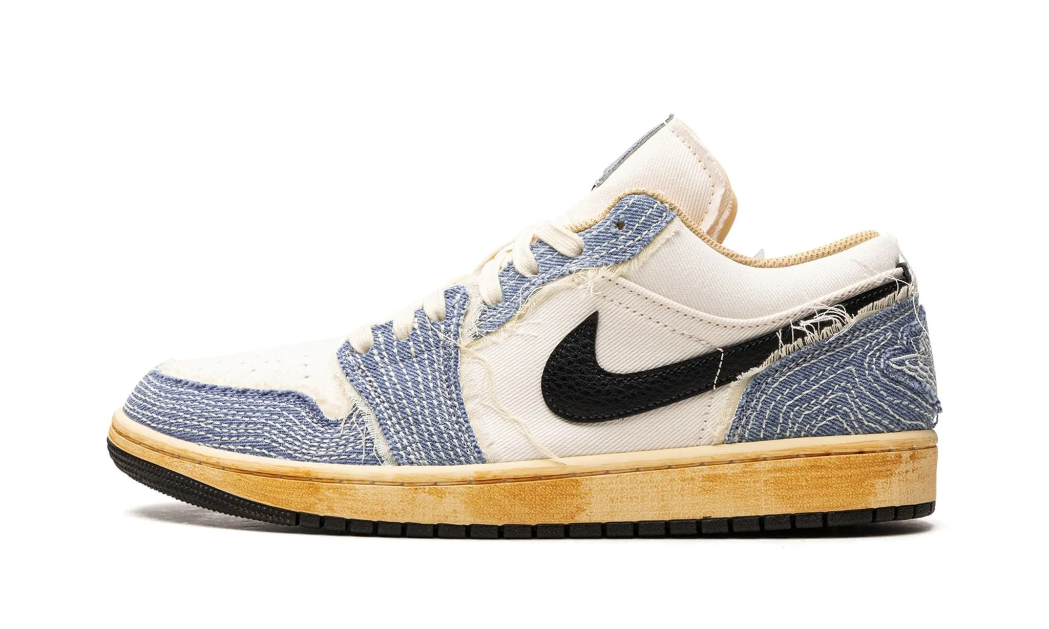 Air Jordan 1 Low SE Sashiko Denim Cliff Edge