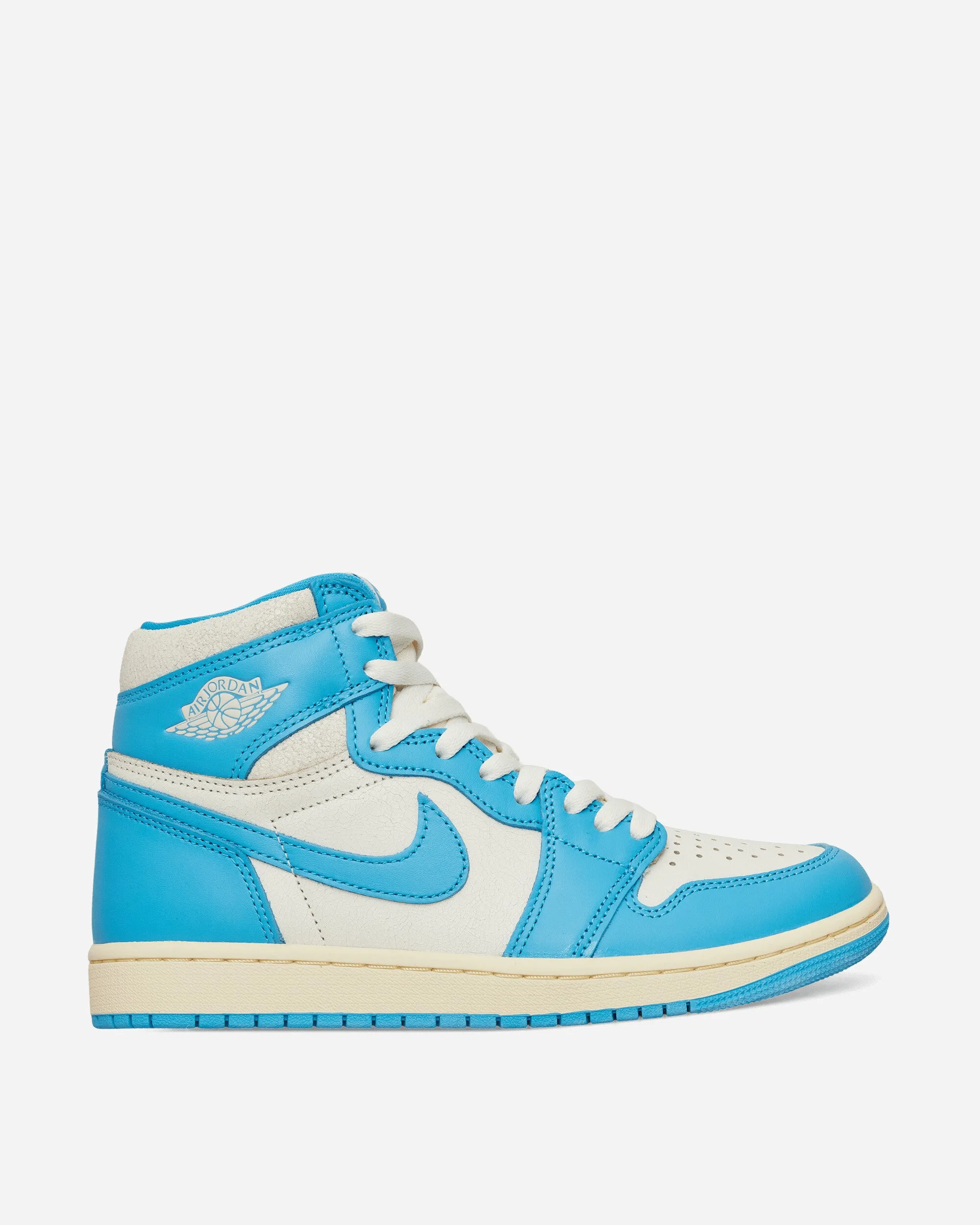 Luggage Fit Wide toe box Air Jordan 1 High OG UNC Reimagined Sneakers Dark Powder Blue