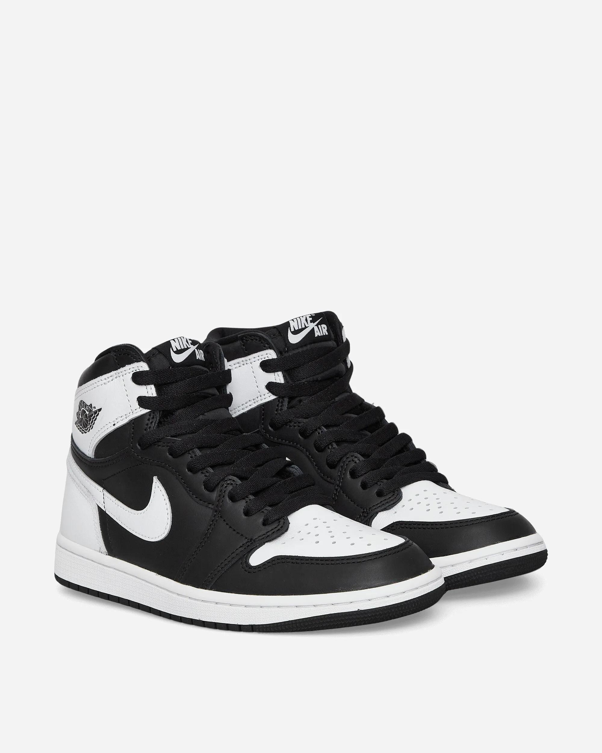City Run Air Jordan 1 Retro High Sneakers Black / White