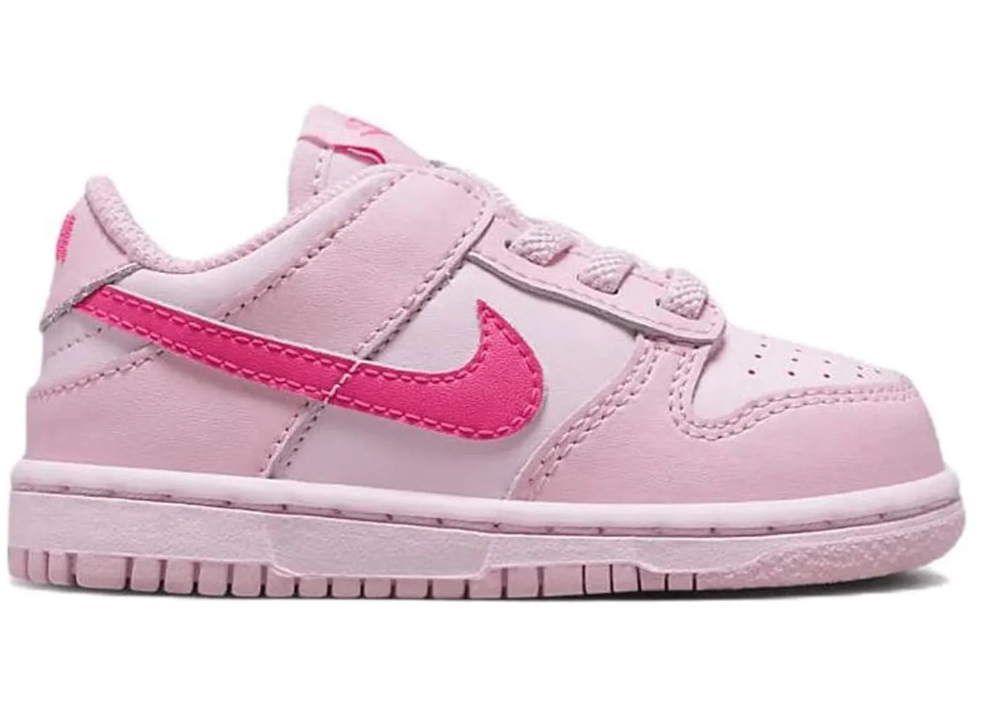 Nike Dunk Low Triple Pink (TD) Work Comfort light texture
