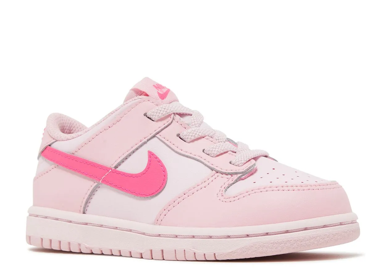 Nike Dunk Low Triple Pink (TD) Travel Fit Lake Path