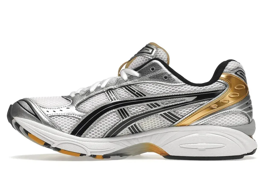 ASICS Gel-Kayano 14 White Pure Gold Sturdy flexibility Soft Traction