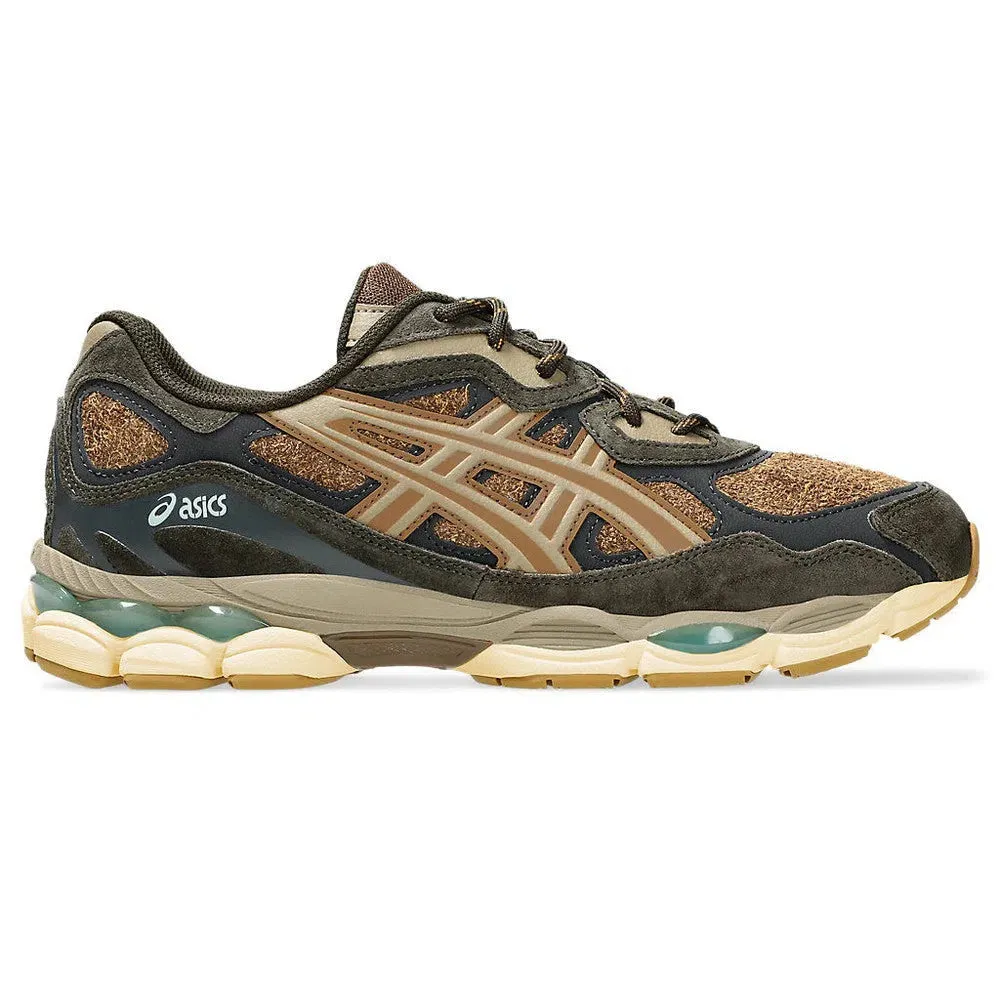 Asics GEL-NYC Brown Storm and Tan Presidio 1203A477-200 Stylish Flex All-day arch