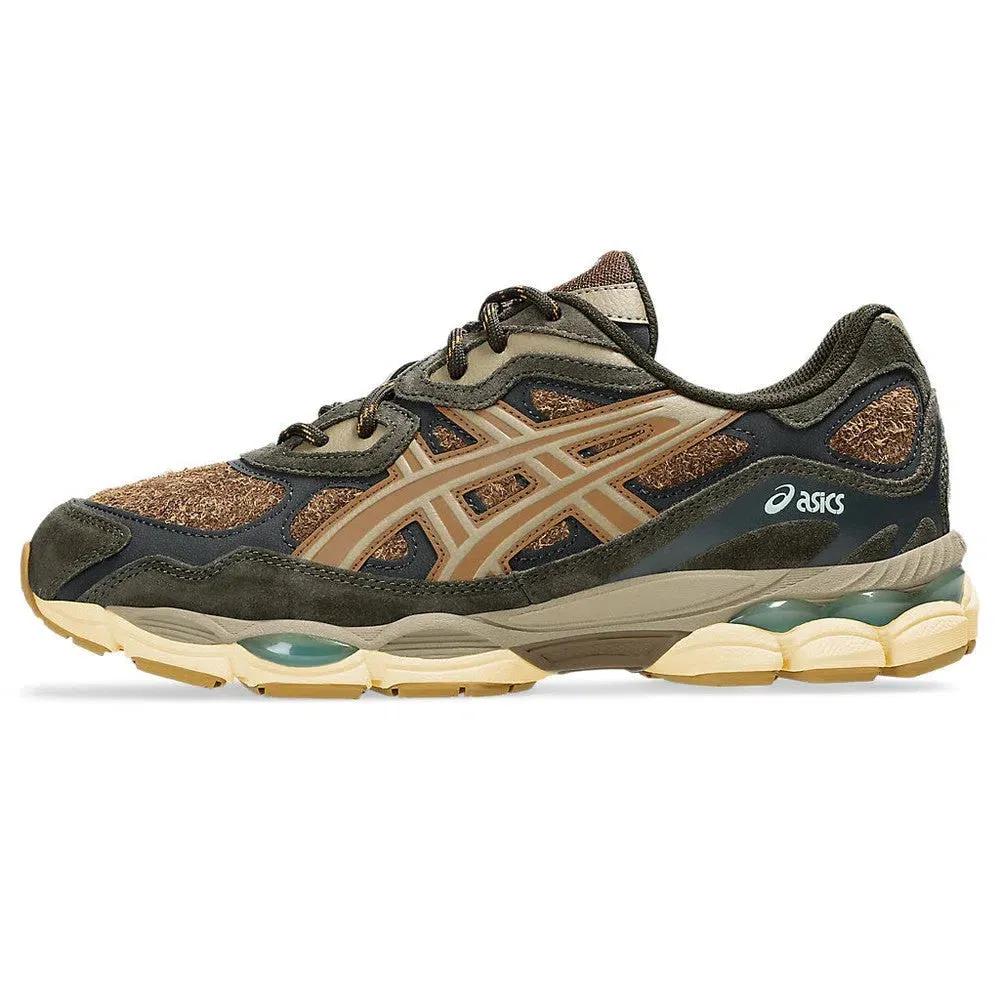 Asics GEL-NYC Brown Storm and Tan Presidio 1203A477-200 Performance Sole Fast Lane