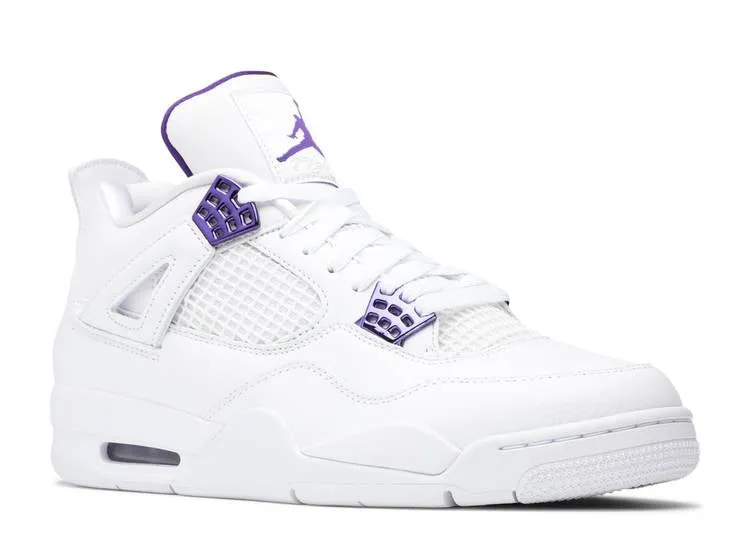 Easy Care Air Jordan 4 Retro Metallic Purple