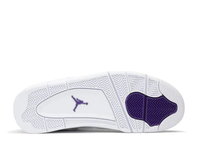 Air Jordan 4 Retro Metallic Purple Mint Cool Street Fashioned