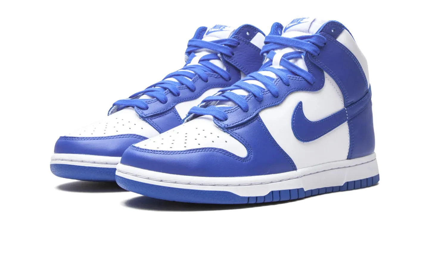 Step Easy Flexible Movement Nike Dunk High "Game Royal" Grade School