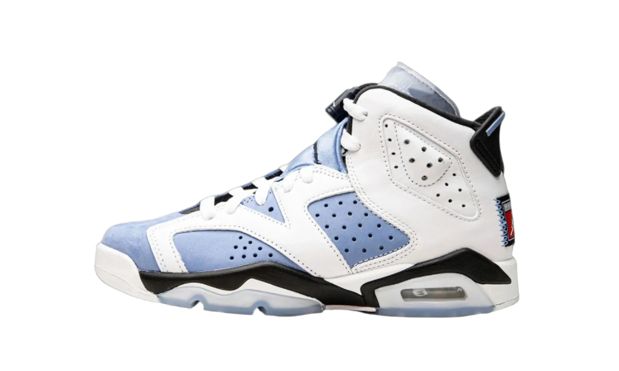 Jordan 6 Retro "UNC" Grade School Leap Hike Sidewalk Walk
