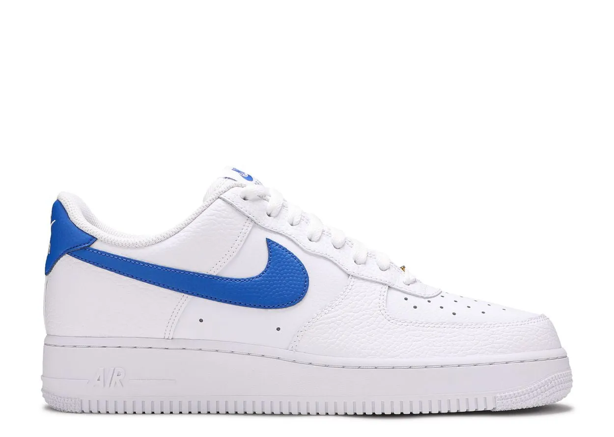 Nike Air Force 1 Low White Royal Blue Street Trend