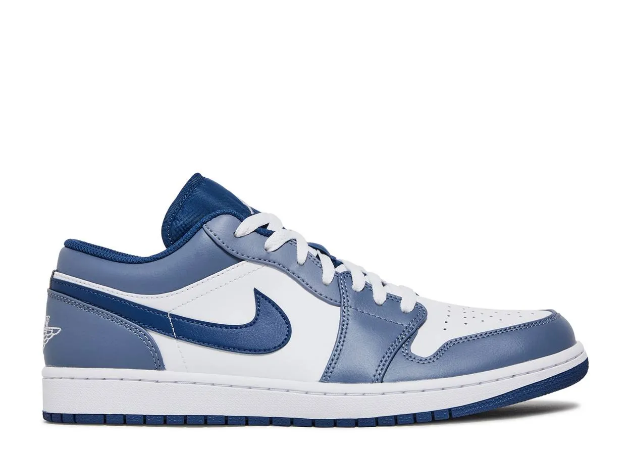 Air Jordan 1 Low Steel Blue Tea Run