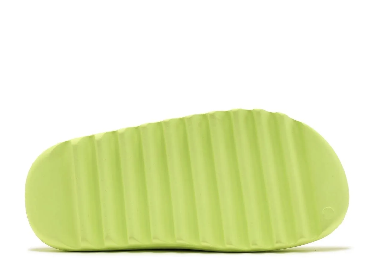 Relaxation Ready Adidas Yeezy Slide Glow Green