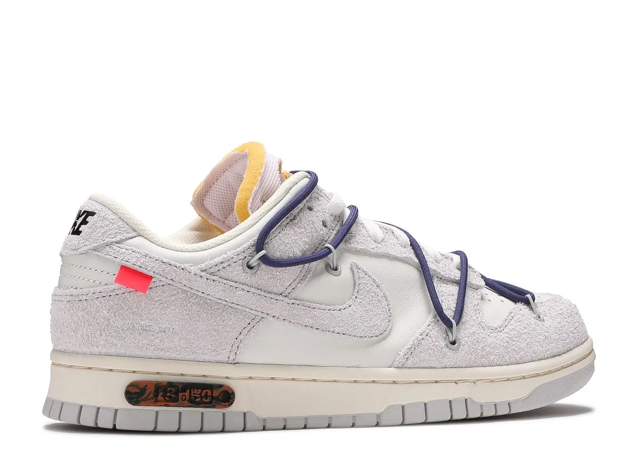 Nike Dunk Low Off-White Lot 18 Fit Daily Lunch Pace