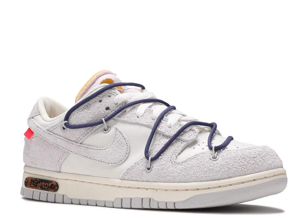 Relaxed Design Nike Dunk Low Off-White Lot 18
