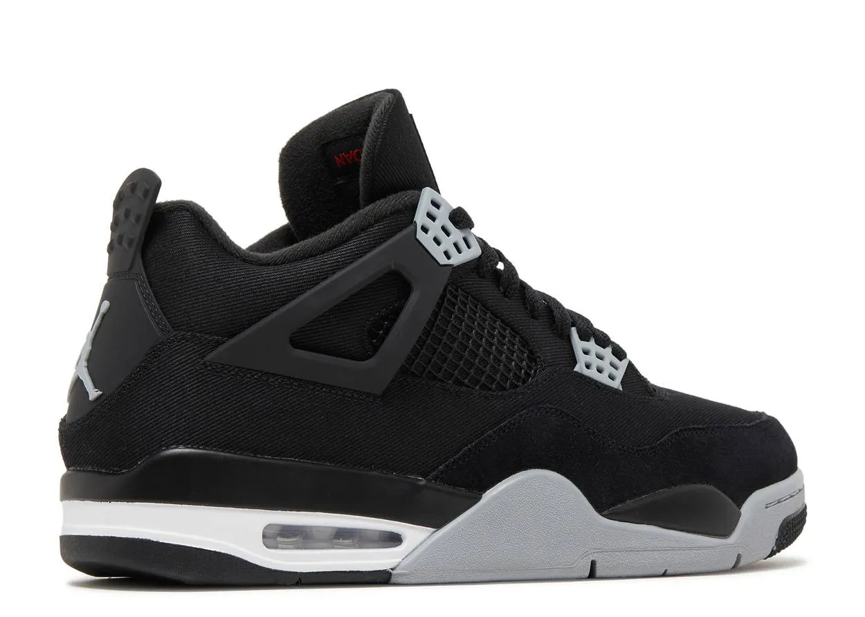 Adaptive Feel Air Jordan 4 Black Canvas