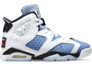 Jordan 6 Retro UNC White (GS) Natural Fit Heat Step