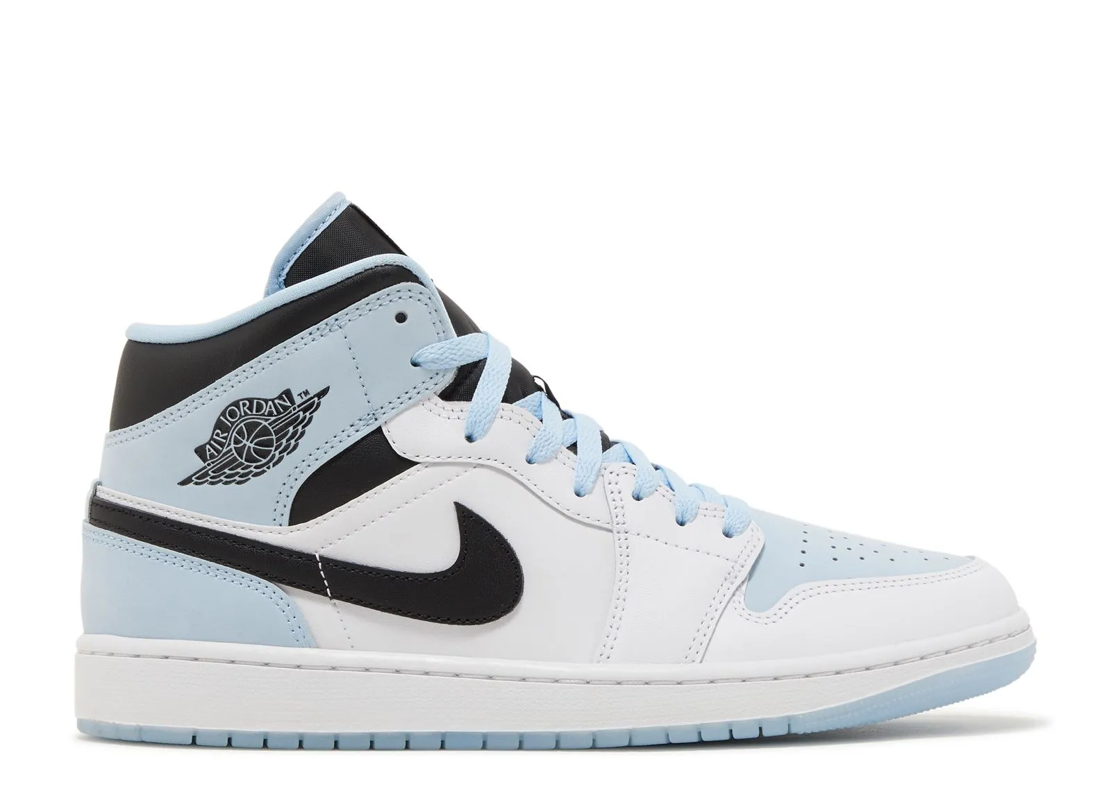 Air Jordan 1 Mid SE Ice Blue Oxford Style