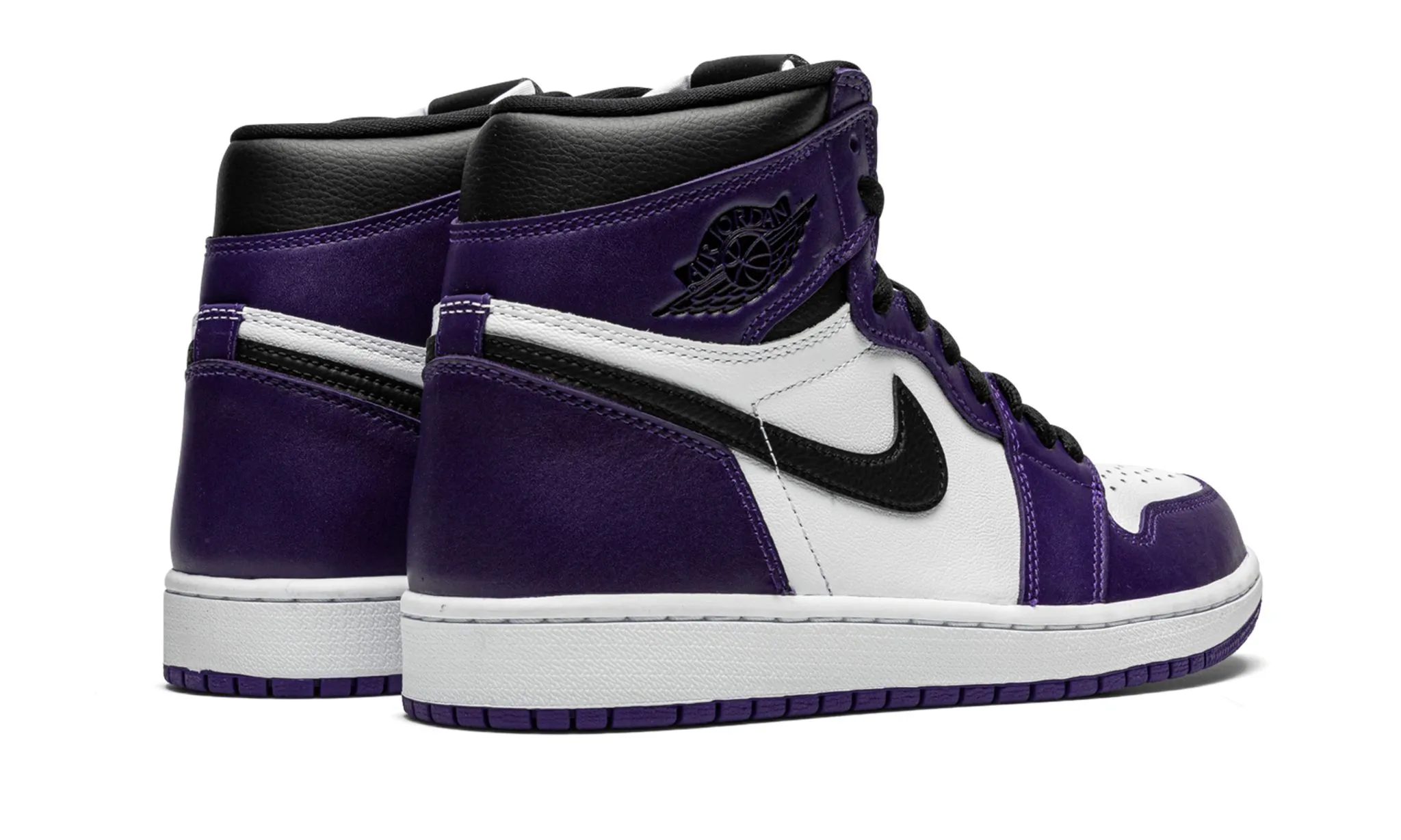 Air Jordan 1 Retro High OG Court Purple 2.0 Rock Step spring fresh