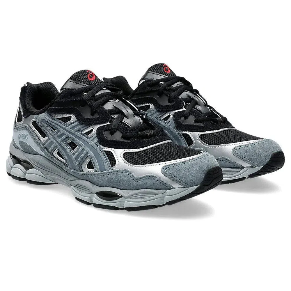 Zip Up Closure Motion Control Frame Asics GEL-NYC Black and Metropolis 1203A383-003