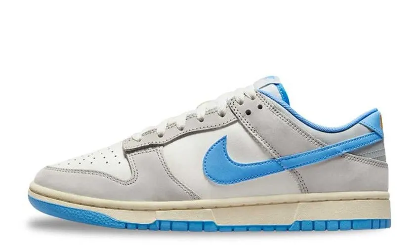 Nike Dunk Low "Athletic Dept Grey Blue" Simple Comfort Synthetic   material