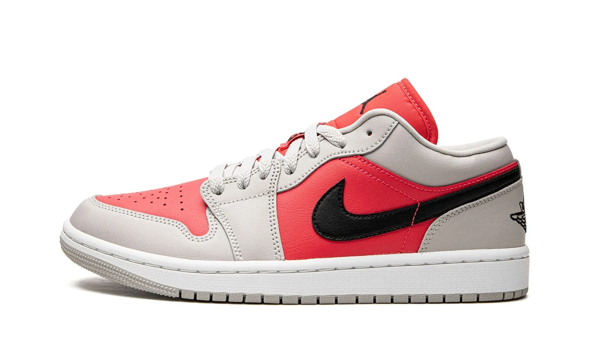 Wmns Air Jordan 1 Mid SE White Light Iron Ore Happy Steps