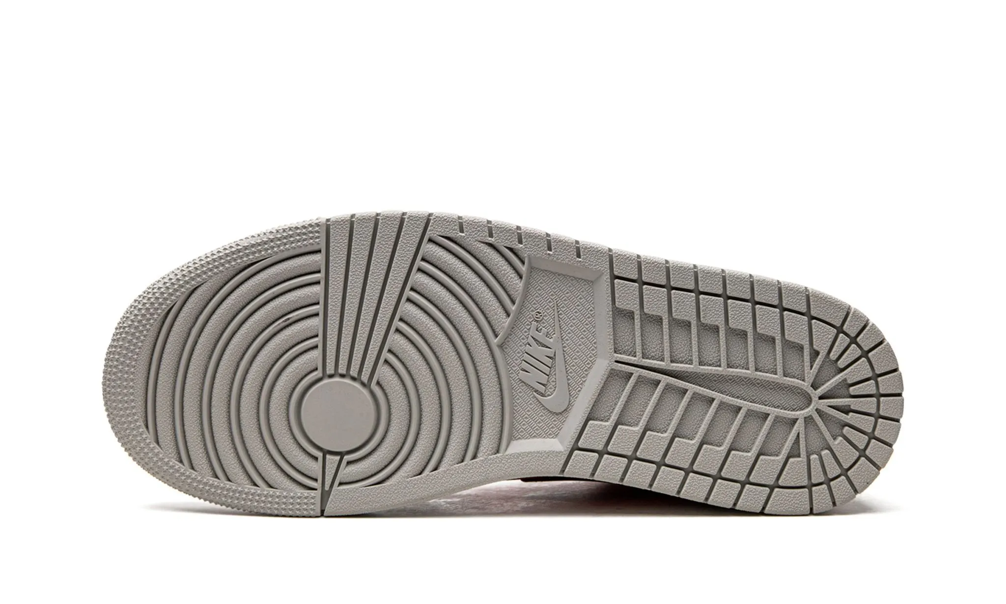 Wmns Air Jordan 1 Mid SE White Light Iron Ore Slip Resistant